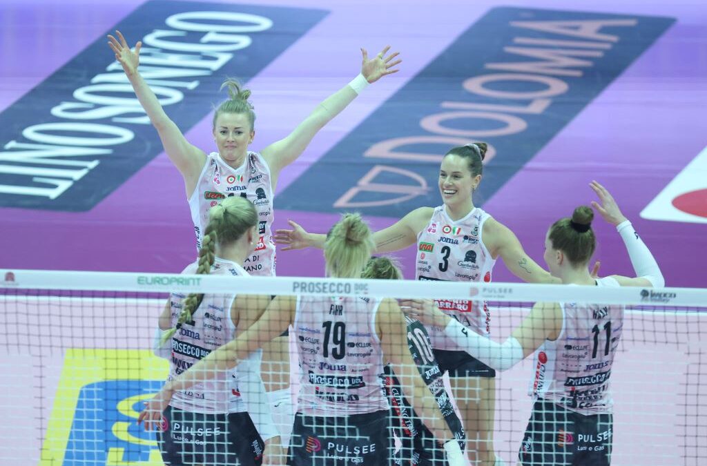 A1 femminile, Conegliano è devastante: 3-0 contro Milano nel big match del PalaVerde