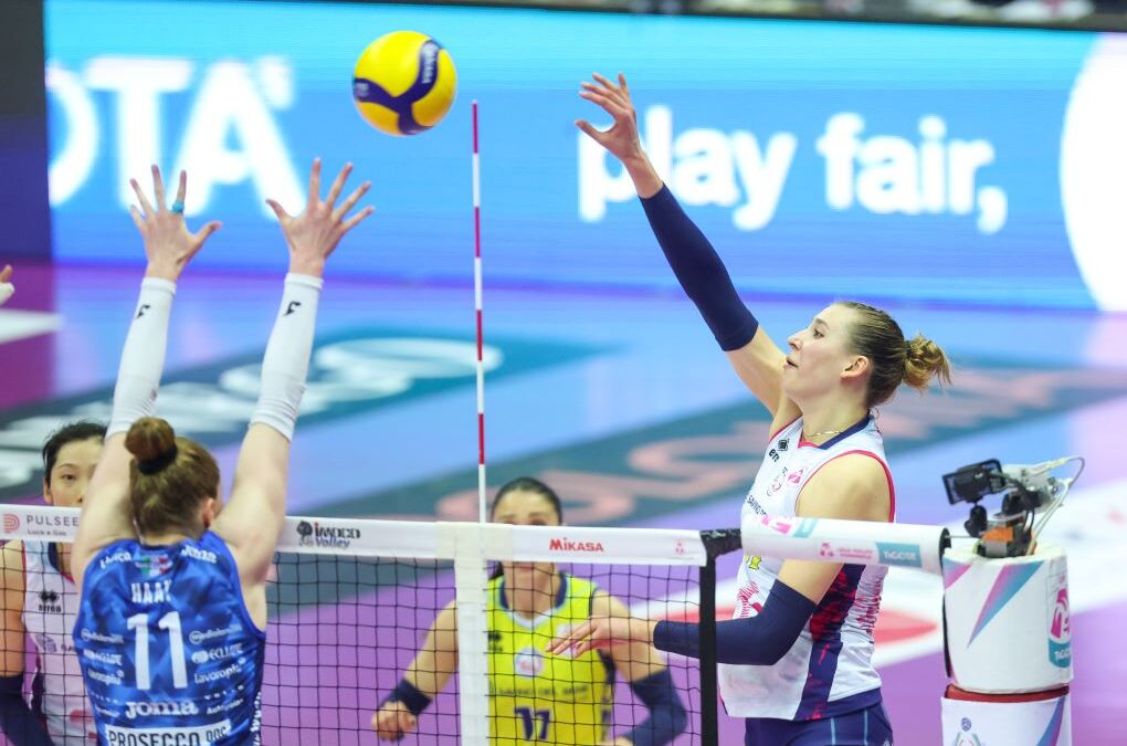 Haak da record, Antropova non basta: Imoco vola
